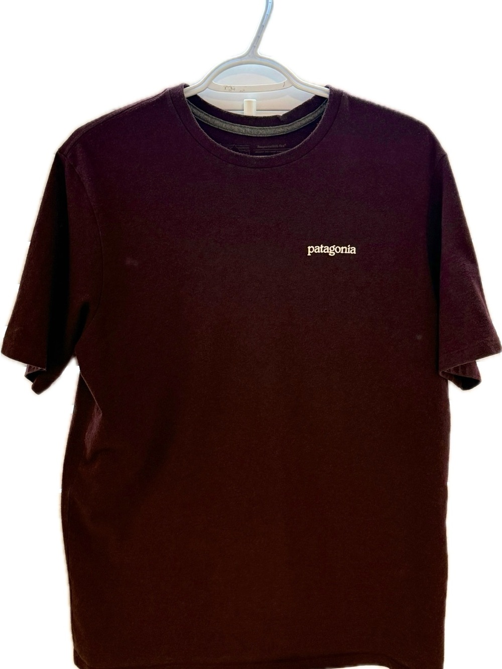 Patagonia Men’s Short-Sleeve Crew T-Shirt — Burgundy
